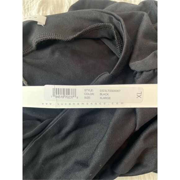 Susana Monaco Gathered Asymmetrical Skirt NEW NWT - Picture 6 of 9